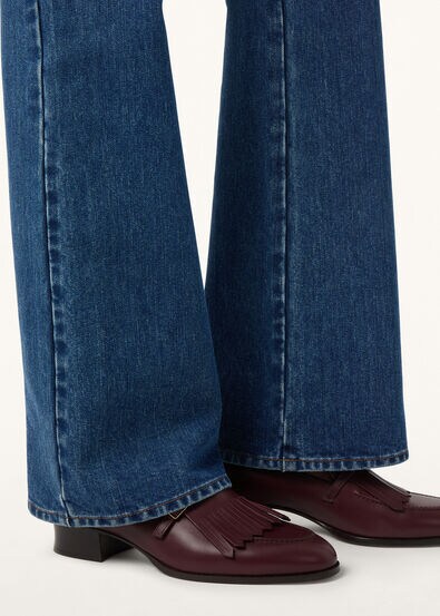 MERAK TROUSERS DENIM SILK