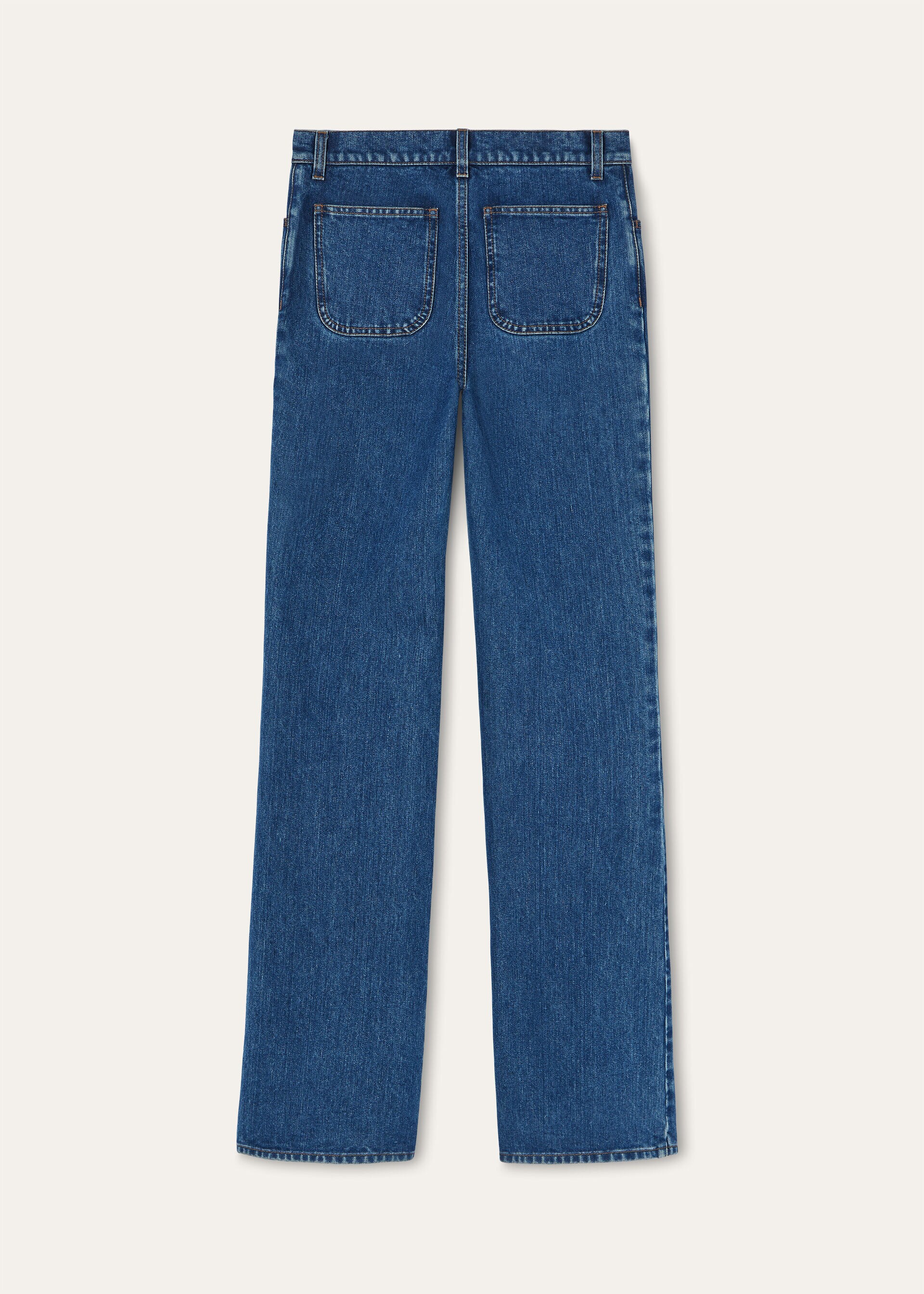 MERAK TROUSERS DENIM SILK