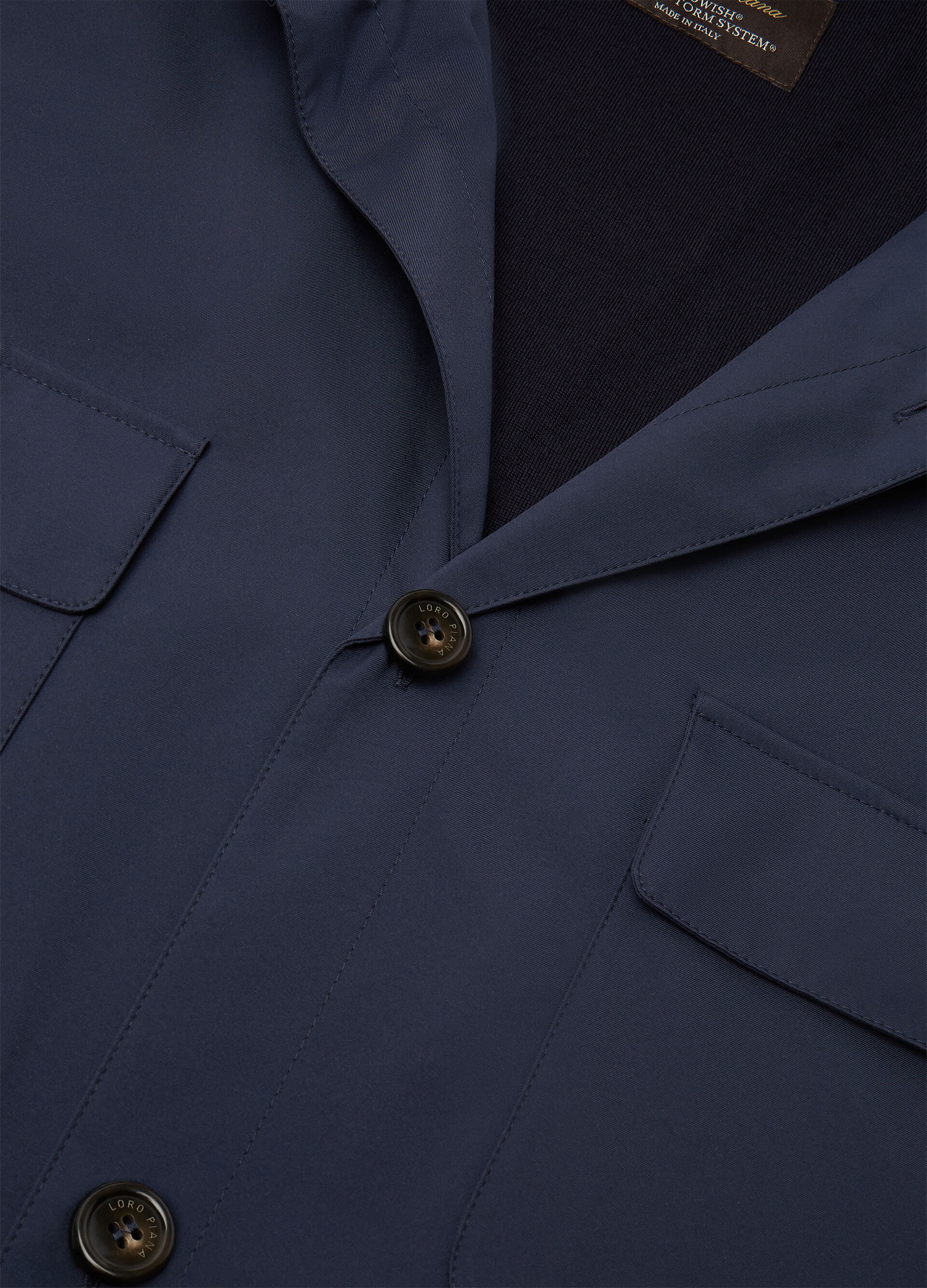 LORO PIANA OVERSHIRT WINDWISH STRETCH STORM