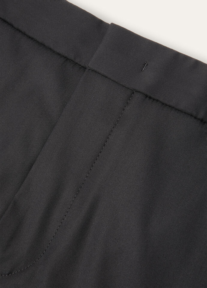 Leisure City Pants Silk, Virgin Wool Black | Loro Piana US Leisure City Pants Silk, Virgin Wool Black | Loro Piana US