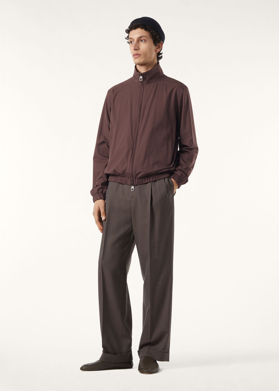 LORO PIANA BOMBER WINDMATE STRETCH STORM