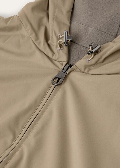 LORO PIANA HOODED BOMBER WINDMATE STRETCH STORM