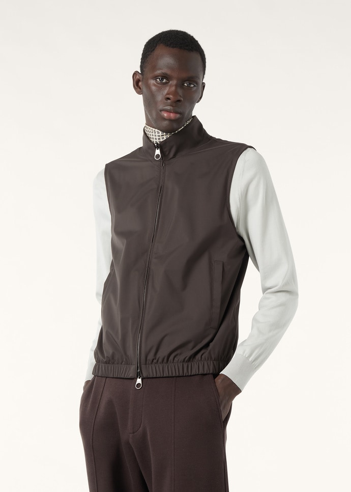 LORO PIANA VEST WINDWISH STRETCH STORM_FAP9759_B5JG_3