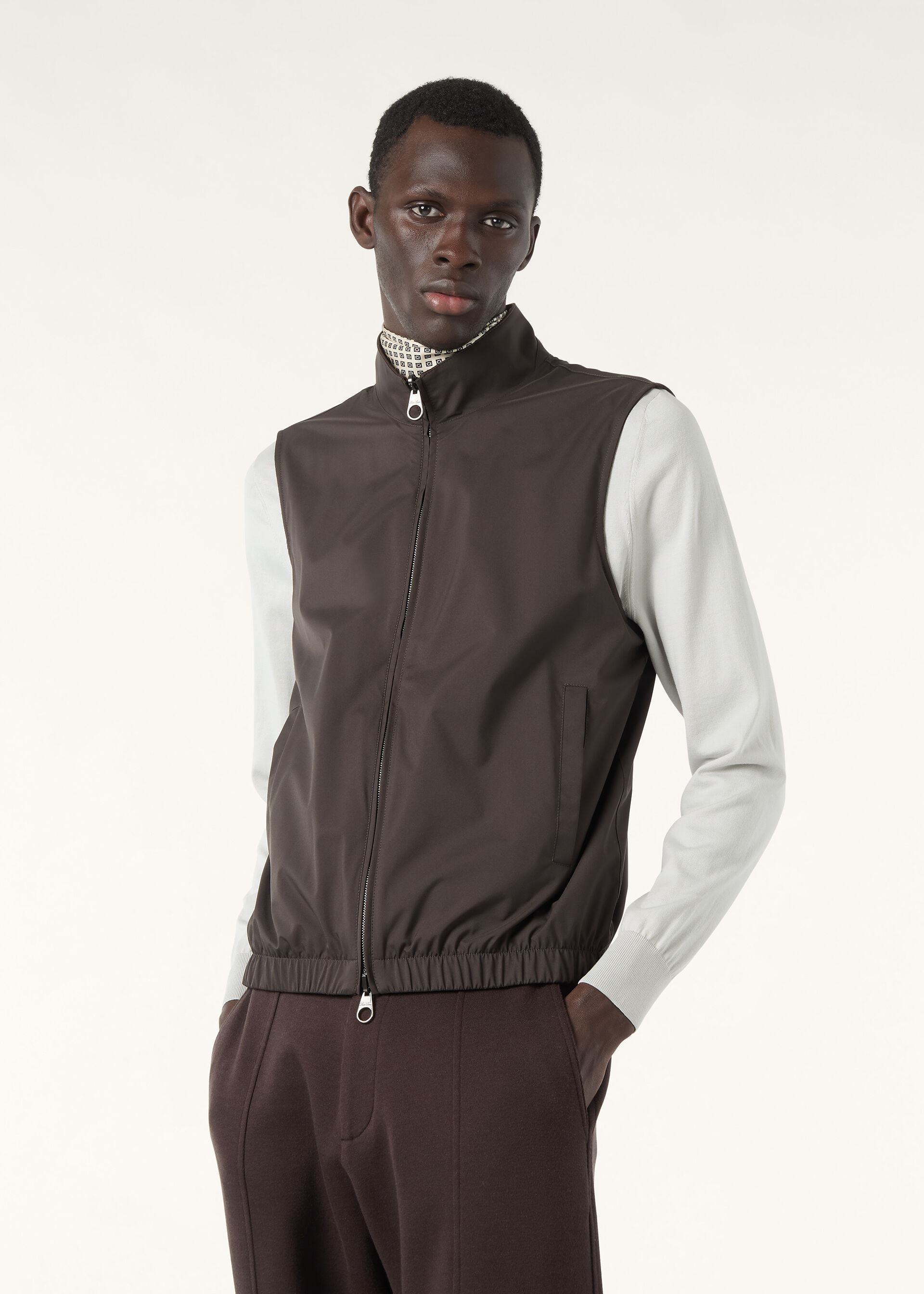 LORO PIANA VEST WINDWISH STRETCH STORM