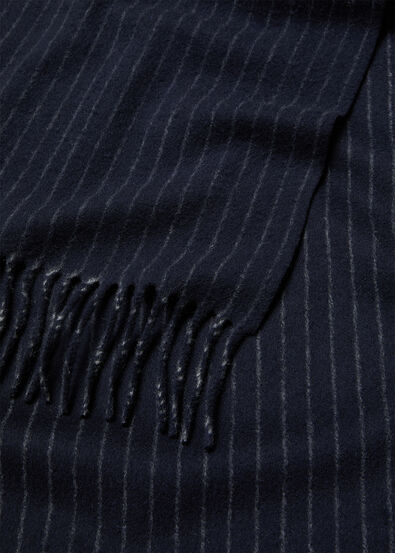 PINSTRIPE SCARF WISH CASH
