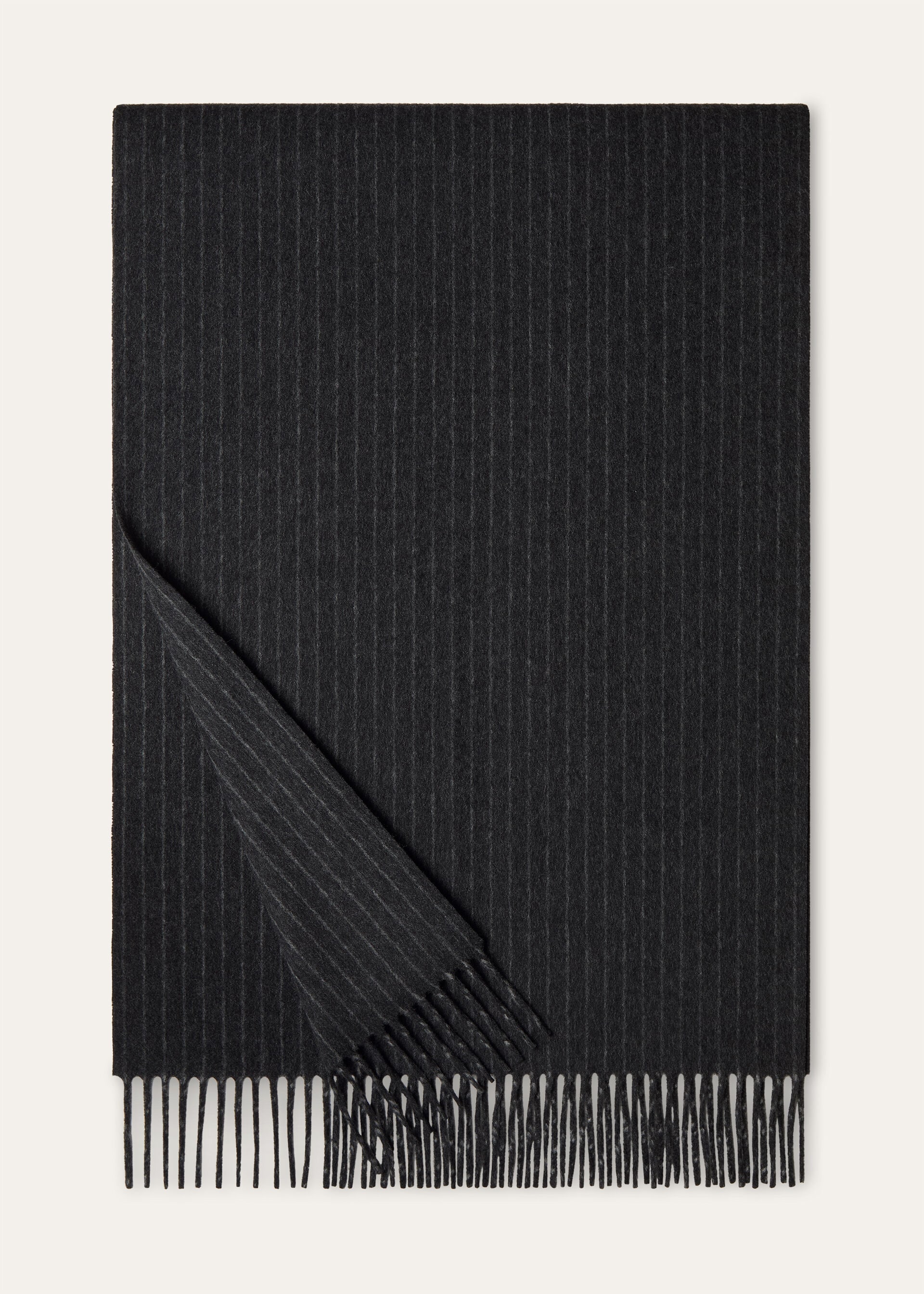 PINSTRIPE SCARF WISH CASH
