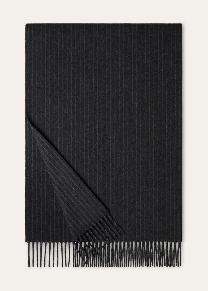 PINSTRIPE SCARF WISH CASH_FAP9811_F6ZK_NR_2