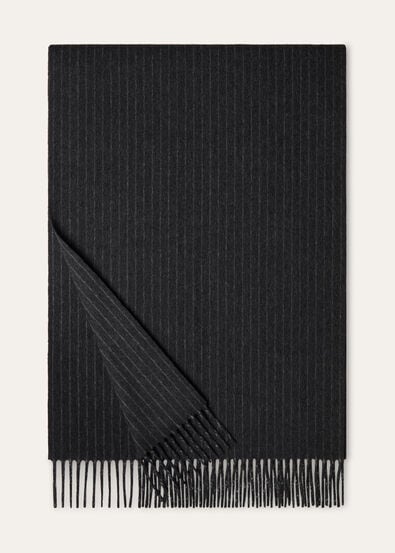 PINSTRIPE SCARF WISH CASH