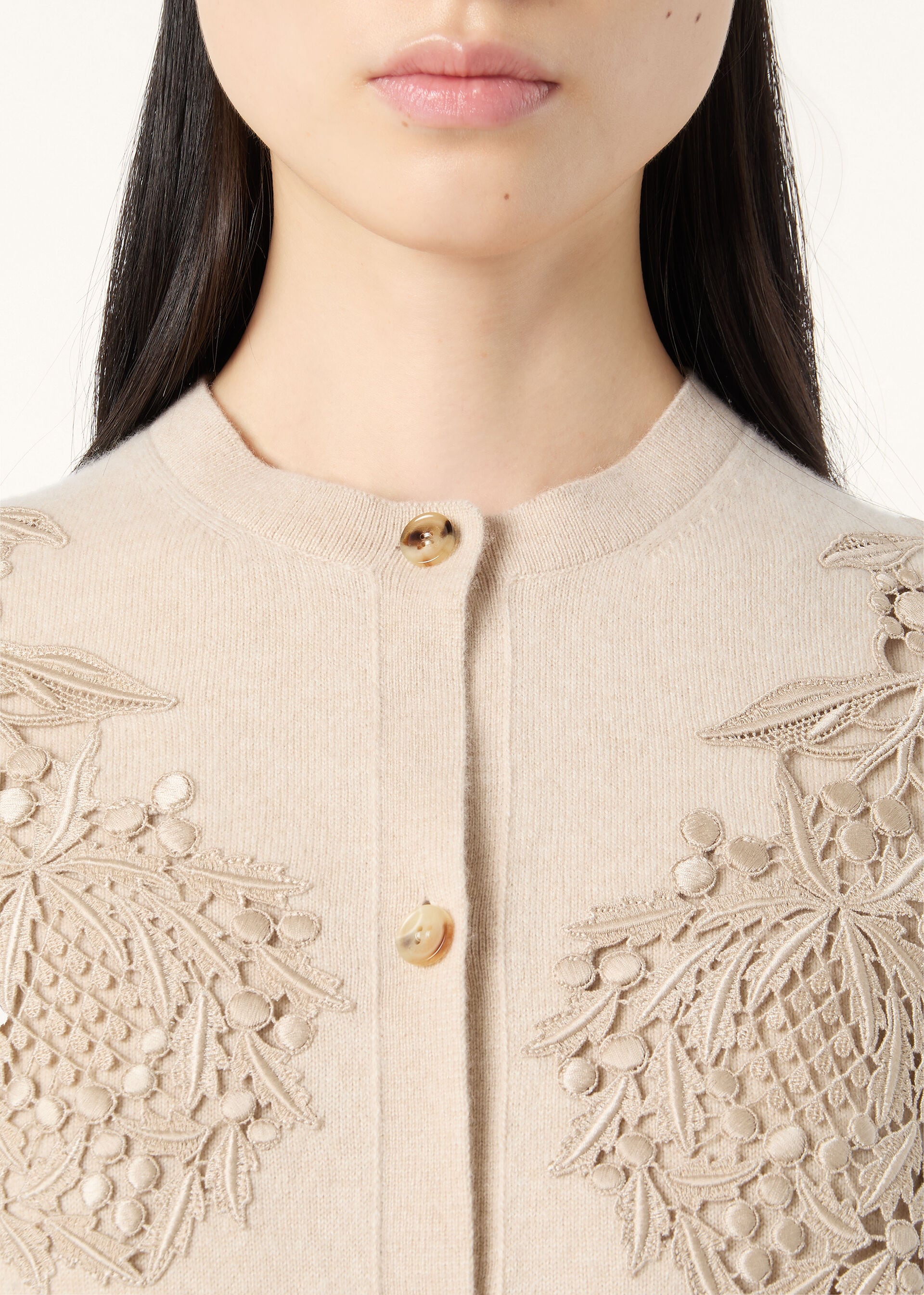 CLASSIC BABY CASH EMBR. CARDIGAN O.L.T. GG 12