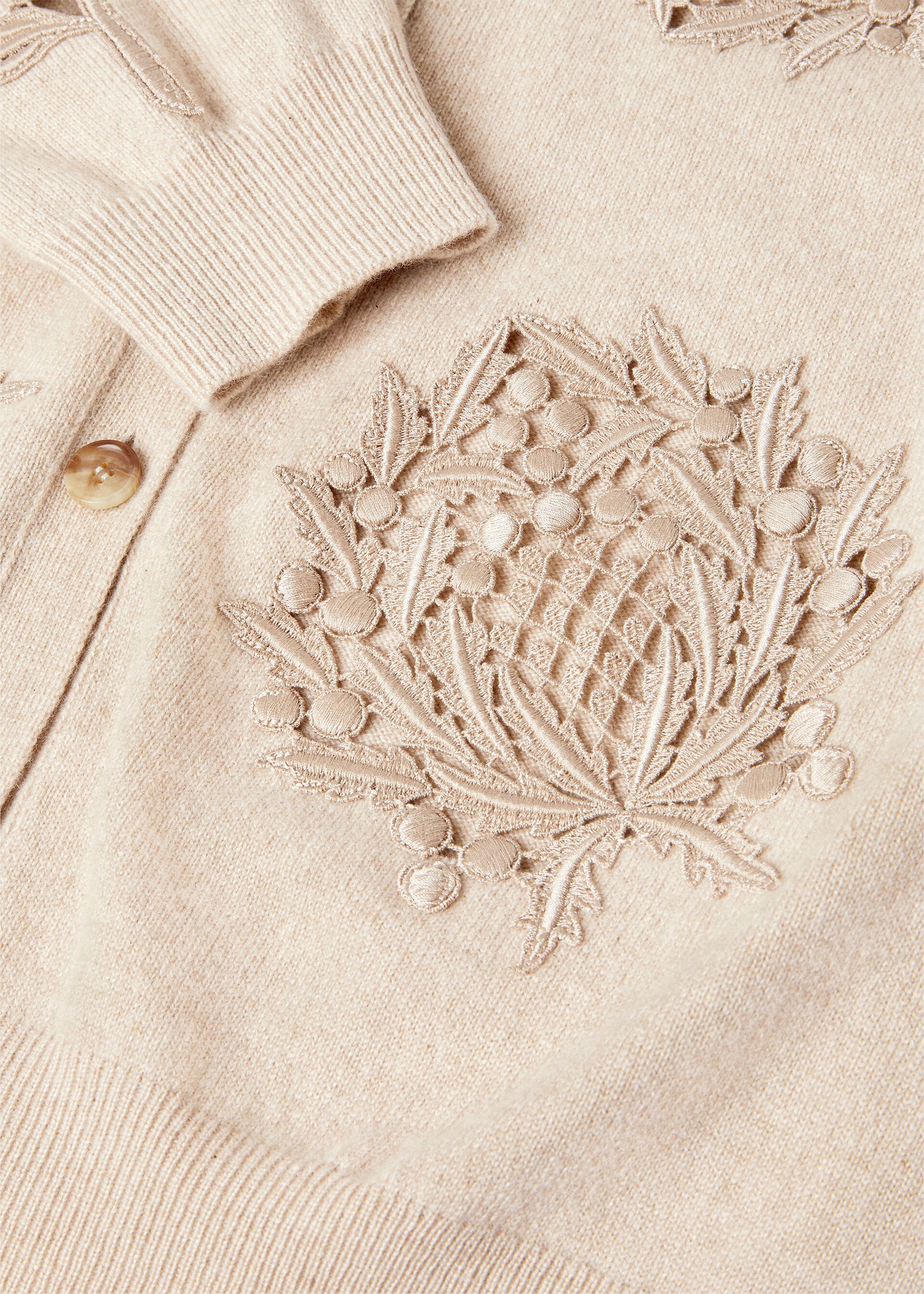 CLASSIC BABY CASH EMBR. CARDIGAN O.L.T. GG 12