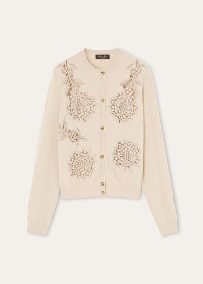 CLASSIC BABY CASH EMBR. CARDIGAN O.L.T. GG 12