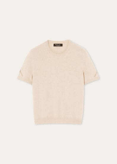 CLASSIC BABY CASH EMBR. SS CREWNECK O.L.T. GG 14