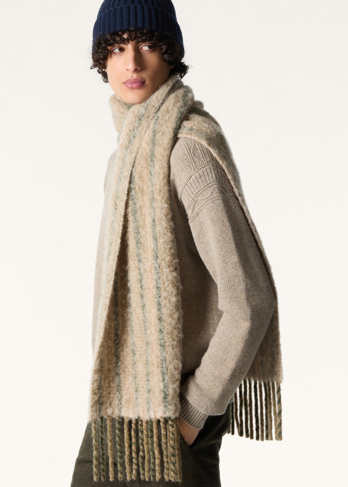 FADED PINSTRIPE SCARF ALPACA_FAP9859_F7IE_NR_1