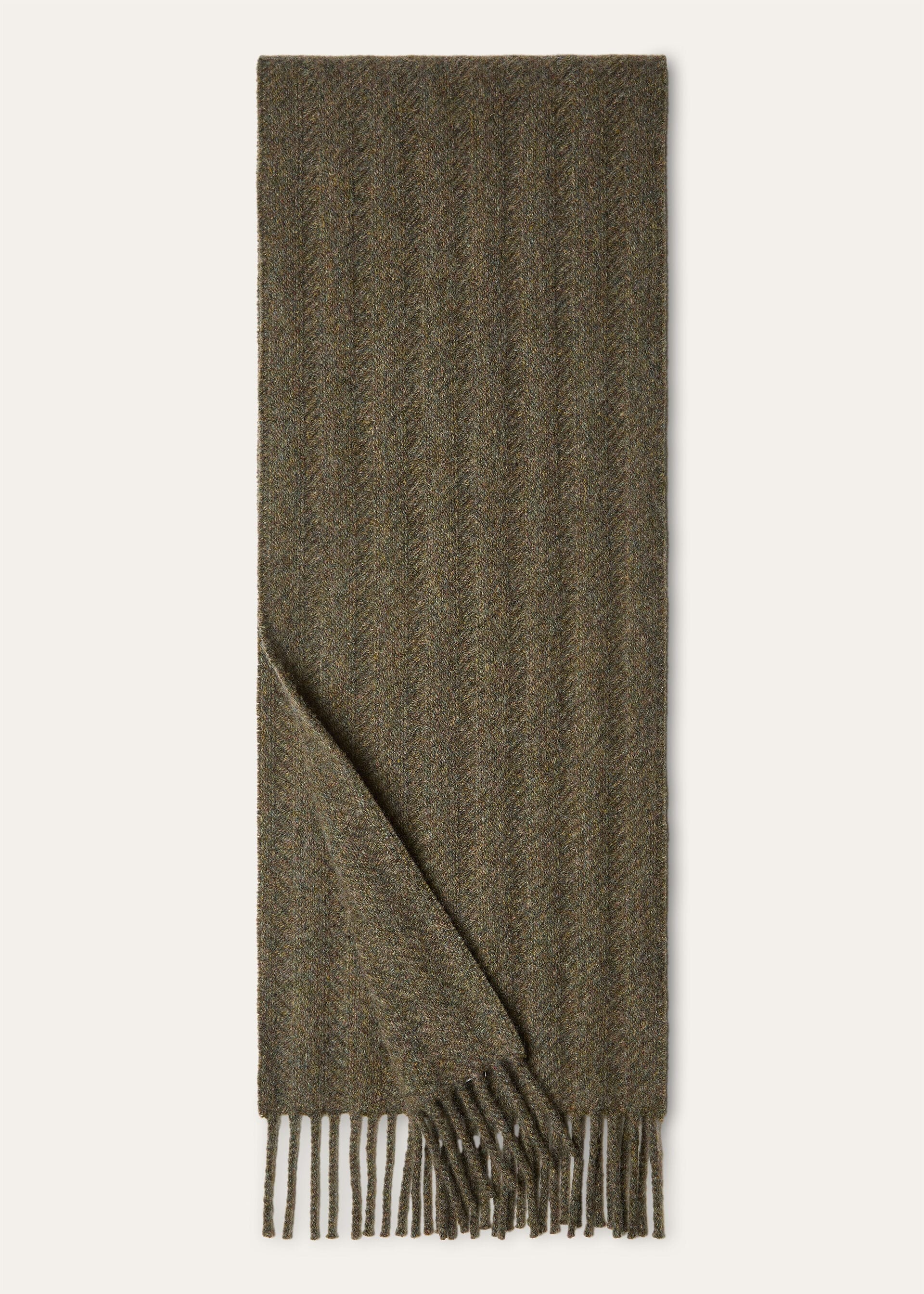 BARRE' STRIPE SCARF CASH
