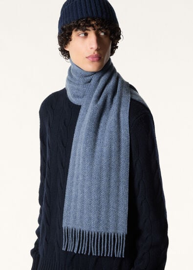 BARRE' STRIPE SCARF CASH