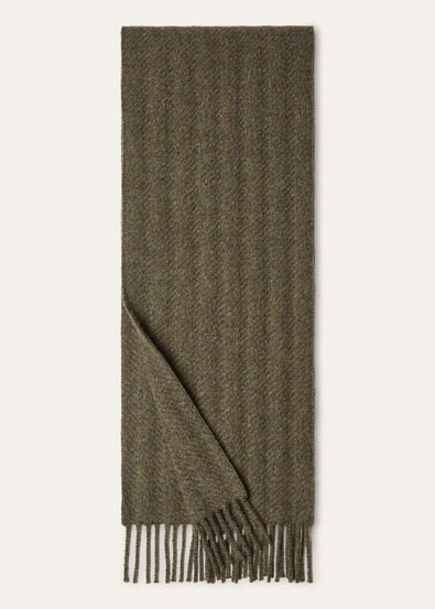 BARRE' STRIPE SCARF CASH