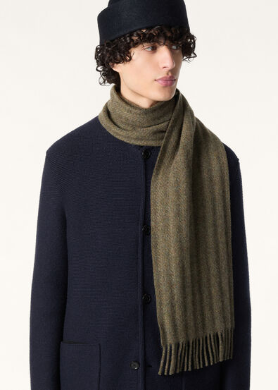BARRE' STRIPE SCARF CASH