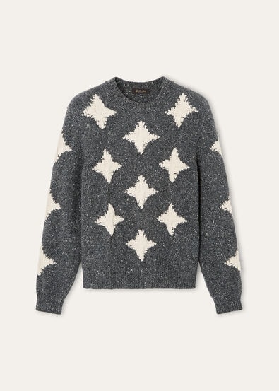 VAL THORENS CREWNECK SWEATER CASH WOOL GG 2.5