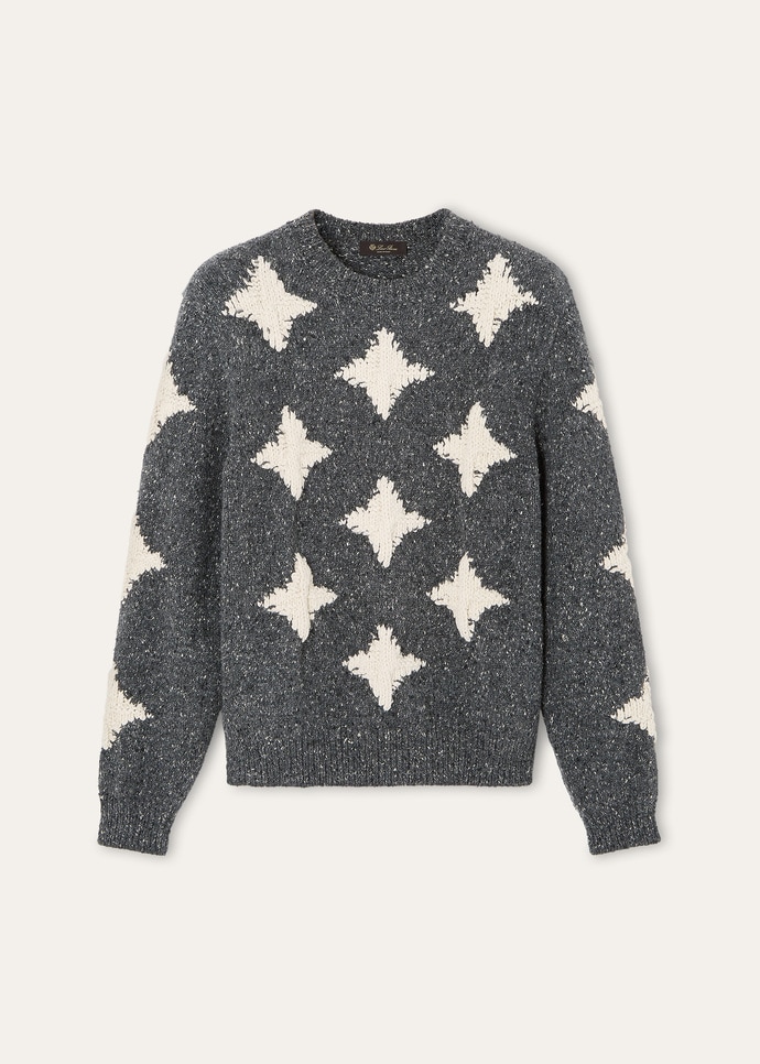 VAL THORENS CREWNECK SWEATER CASH WOOL GG 2.5_FAP9908_B5MN_5