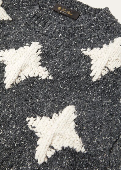 VAL THORENS CREWNECK SWEATER CASH WOOL GG 2.5