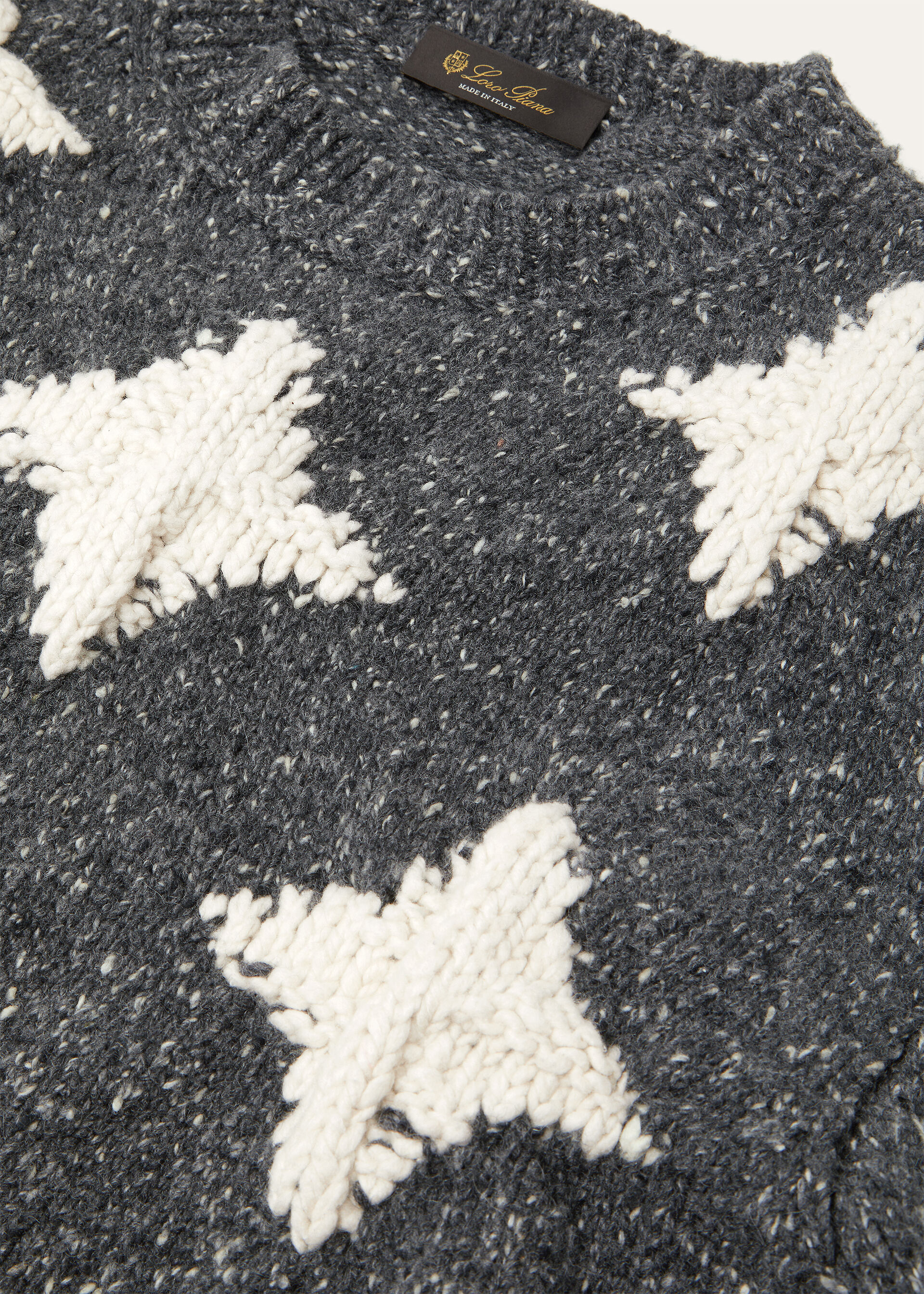 VAL THORENS CREWNECK SWEATER CASH WOOL GG 2.5