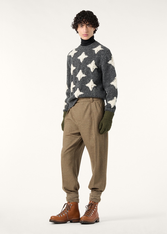 VAL THORENS CREWNECK SWEATER CASH WOOL GG 2.5_FAP9908_B5MN_1