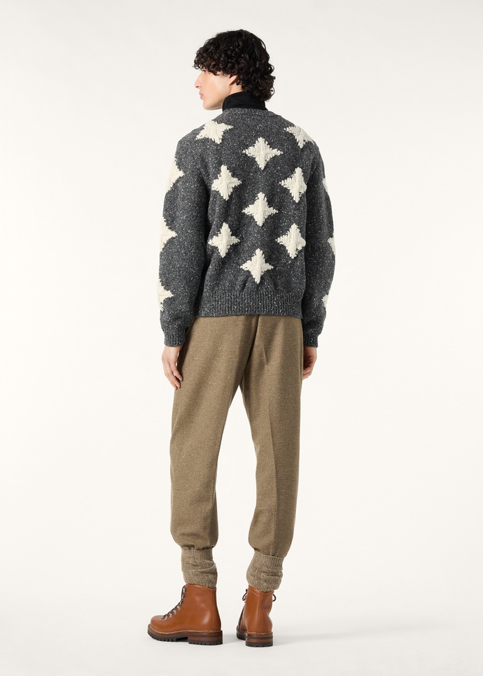 VAL THORENS CREWNECK SWEATER CASH WOOL GG 2.5_FAP9908_B5MN_4