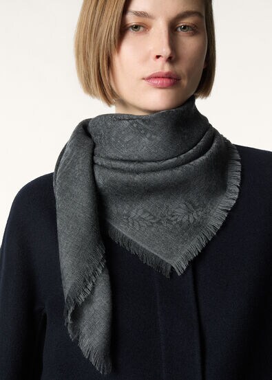 PUNJAB JACQUARD FOULARD 90 CASH SILK