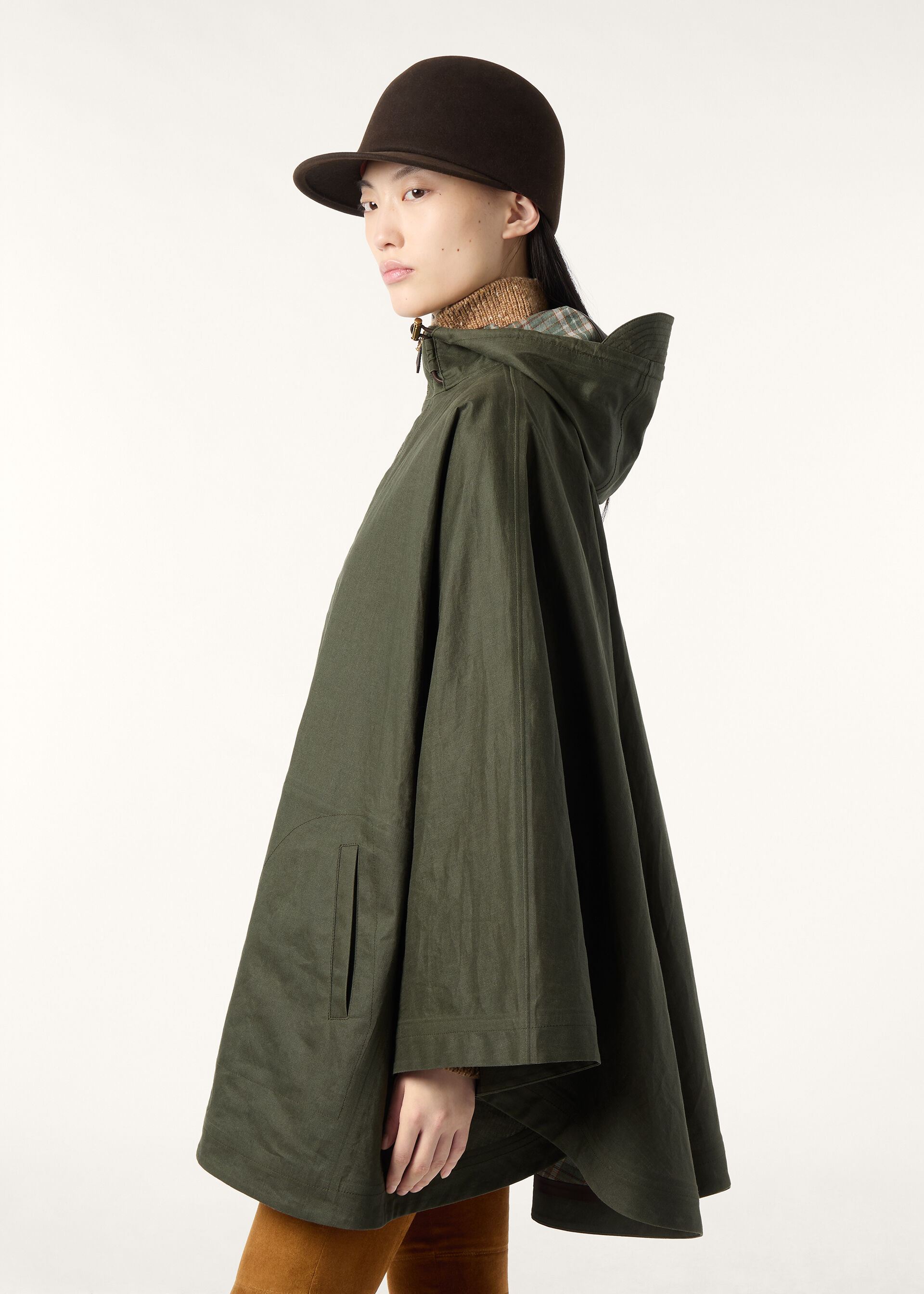 JINNY CAPE CERATO LINEN CLAN