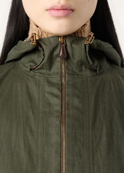 JINNY CAPE CERATO LINEN CLAN