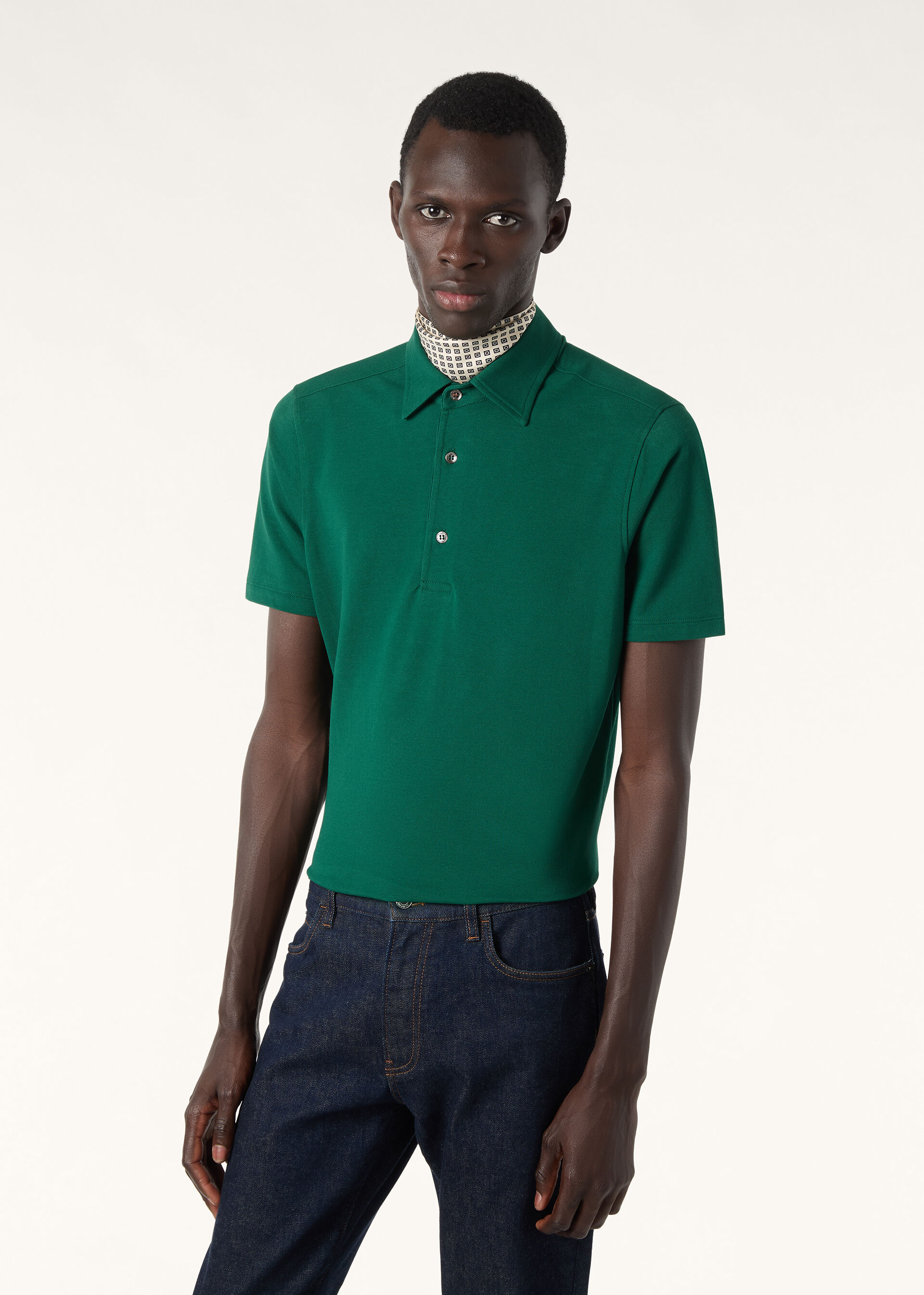 BRENNA POLO PIQUE' DYED