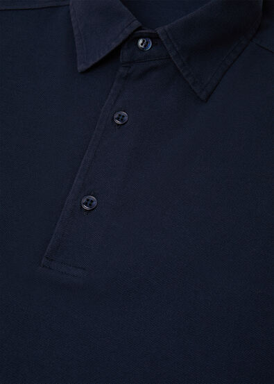 BRENNA POLO PIQUE' DYED