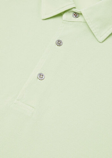 BRENNA POLO PIQUE' DYED