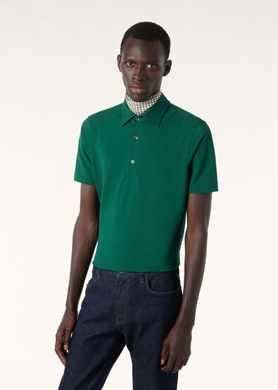 BRENNA POLO PIQUE' DYED