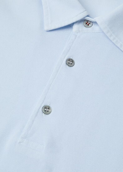 BRENNA POLO PIQUE' DYED