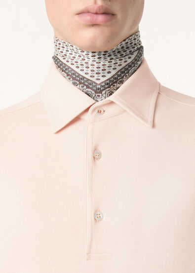 BRENNA POLO PIQUE' DYED