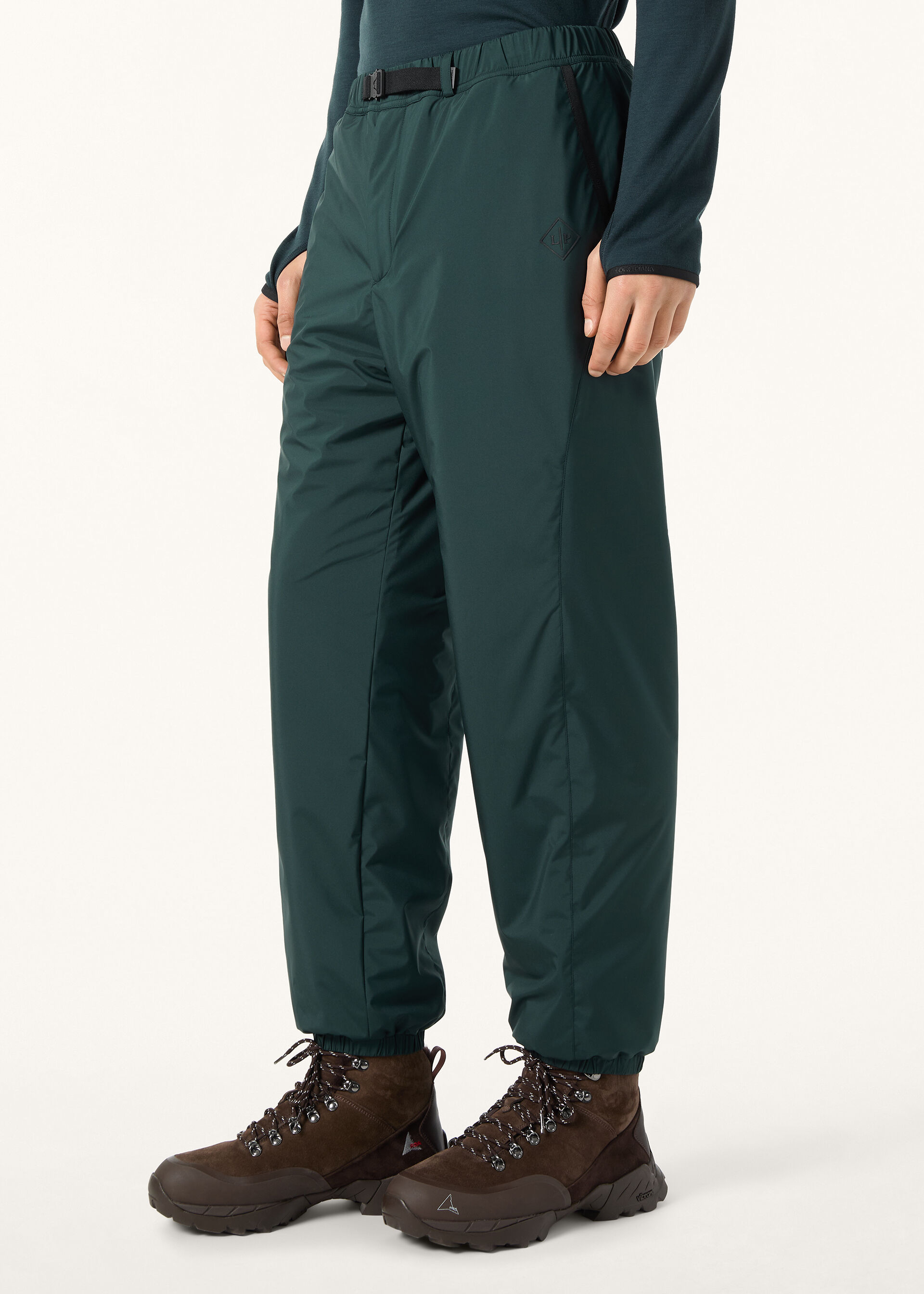APO PUFFER TROUSERS WIND STRETCH ST-JERSEY PILE C