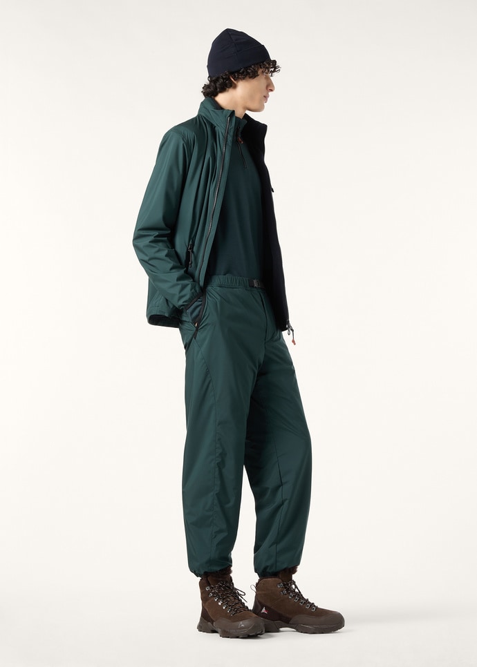 APO PUFFER TROUSERS WIND STRETCH ST-JERSEY PILE C_FAQ0002_5I26_1