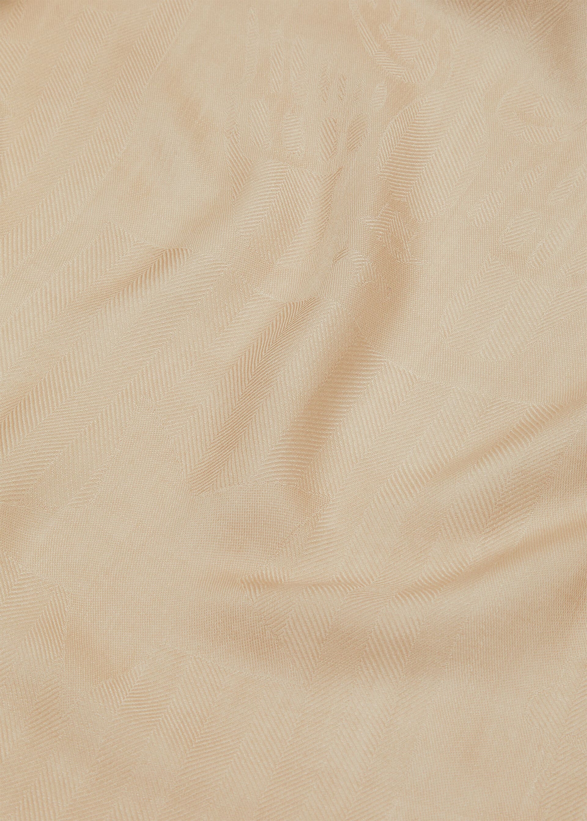 CREST JACQUARD SHAWL 120 CASH