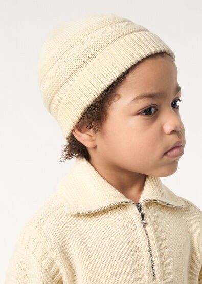 CAREZZA KID BEANIE CASH GG 5