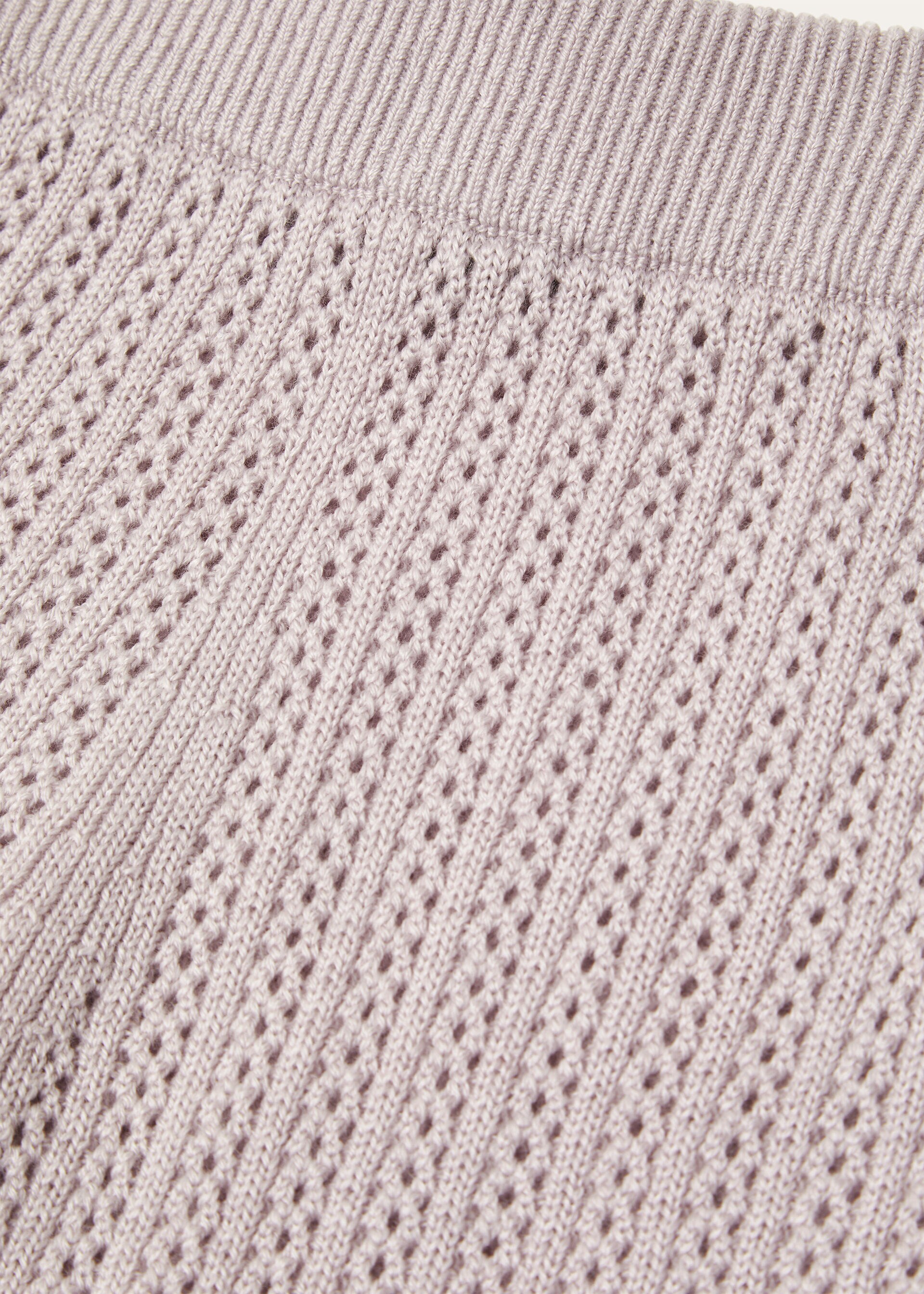 CHERIE COLLANT WOOL SILK CASH GG 18