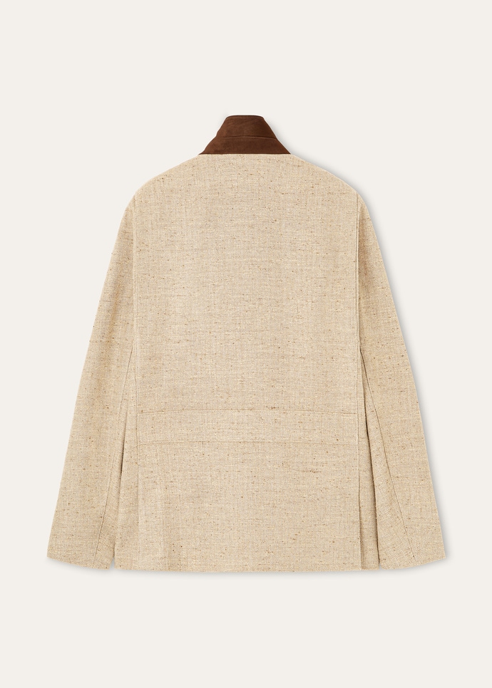 ROADSTER SB JACKET WOOL LINEN SILK TWEED_FAQ0138_F7AZ_6