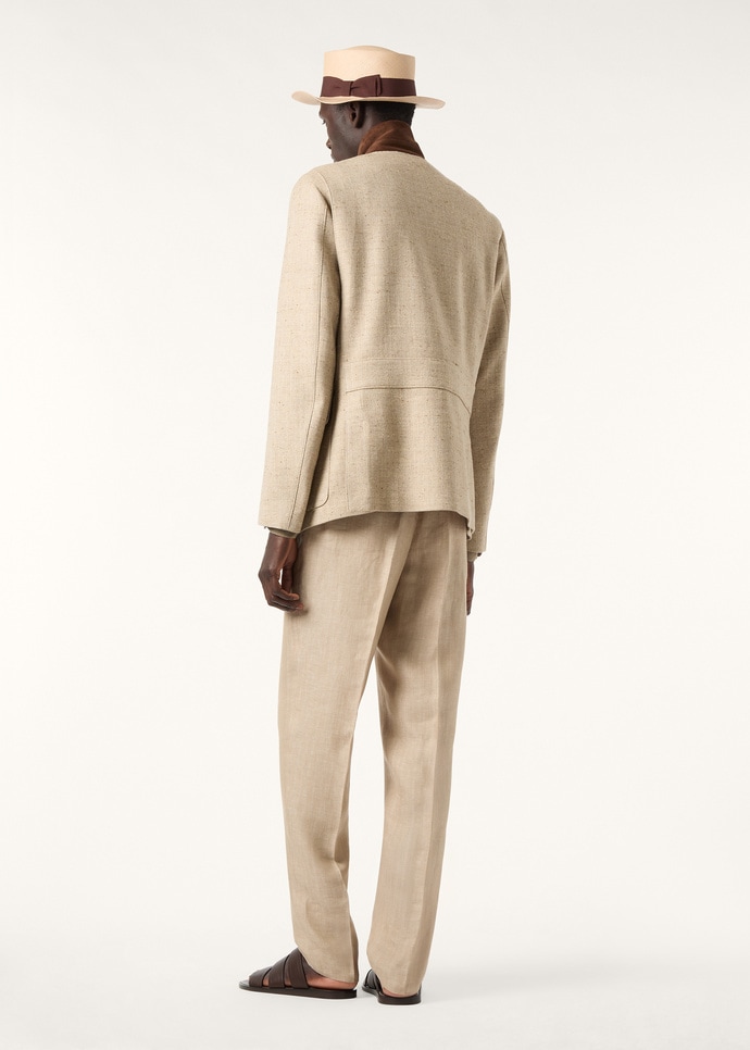 ROADSTER SB JACKET WOOL LINEN SILK TWEED_FAQ0138_F7AZ_4