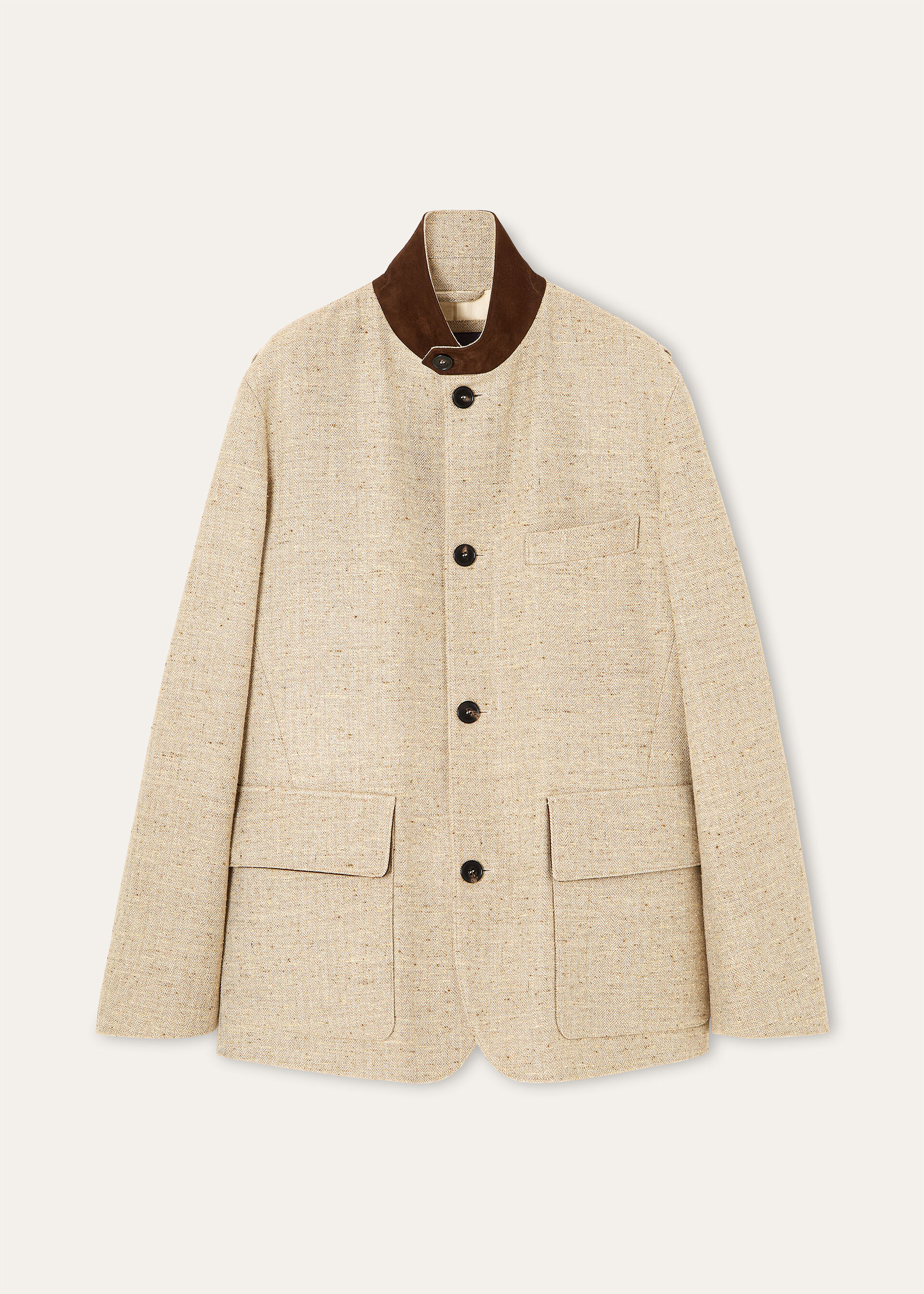 ROADSTER SB JACKET WOOL LINEN SILK TWEED