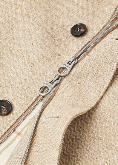 ROADSTER SB JACKET WOOL LINEN SILK TWEED