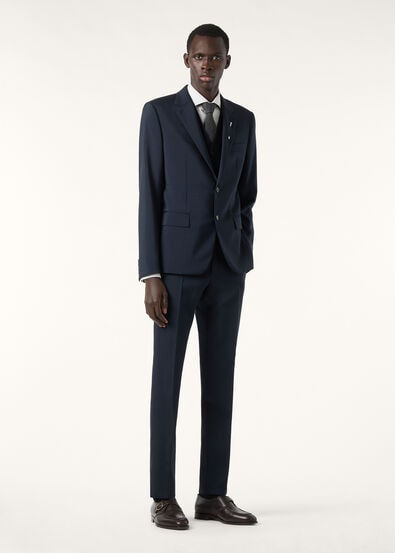 INTERNATIONAL NOTCH SB SUIT MOHAIR PLAIN WEAVE
