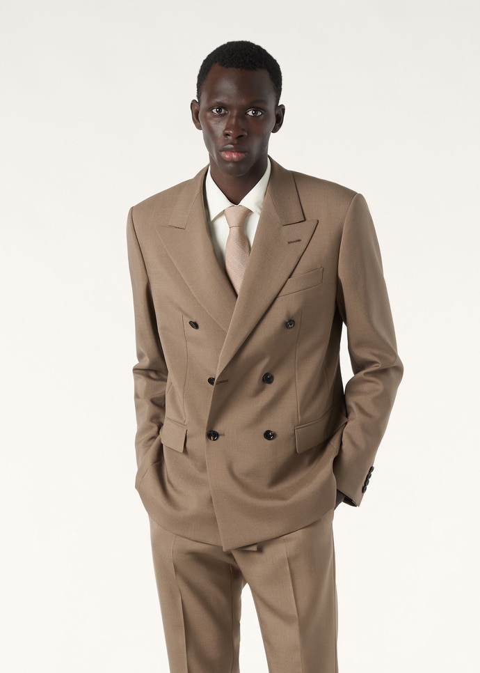 INTERNATIONAL PEAK DB SUIT MOHAIR PLAIN WEAVE_FAQ0276_D0W0_4