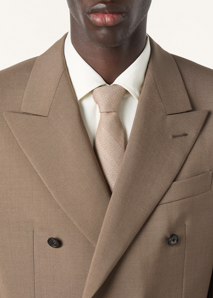 INTERNATIONAL PEAK DB SUIT MOHAIR PLAIN WEAVE_FAQ0276_D0W0_3