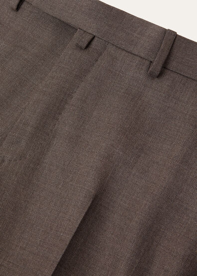 INTERNATIONAL PEAK DB SUIT MELANGE GRISAILLE