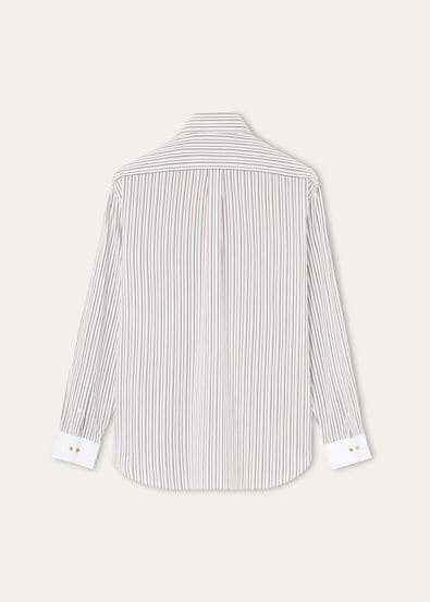 ELIA PENNY BAR COLLAR SHIRT STAMFORD STRIPE